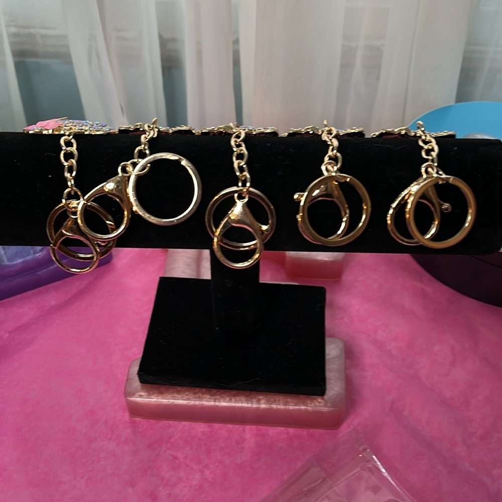 Pick (1) from 5 styles HK Keychain/Bag Charm - Picture 2 of 3